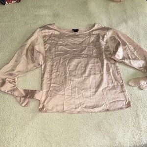 Ann Taylor Satin Blouse